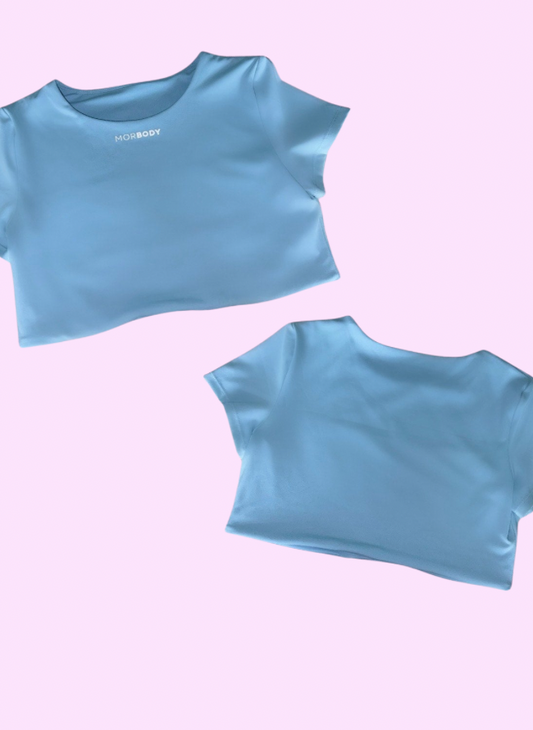 MorBody- Seamless Butter-Soft Crop Sports Top